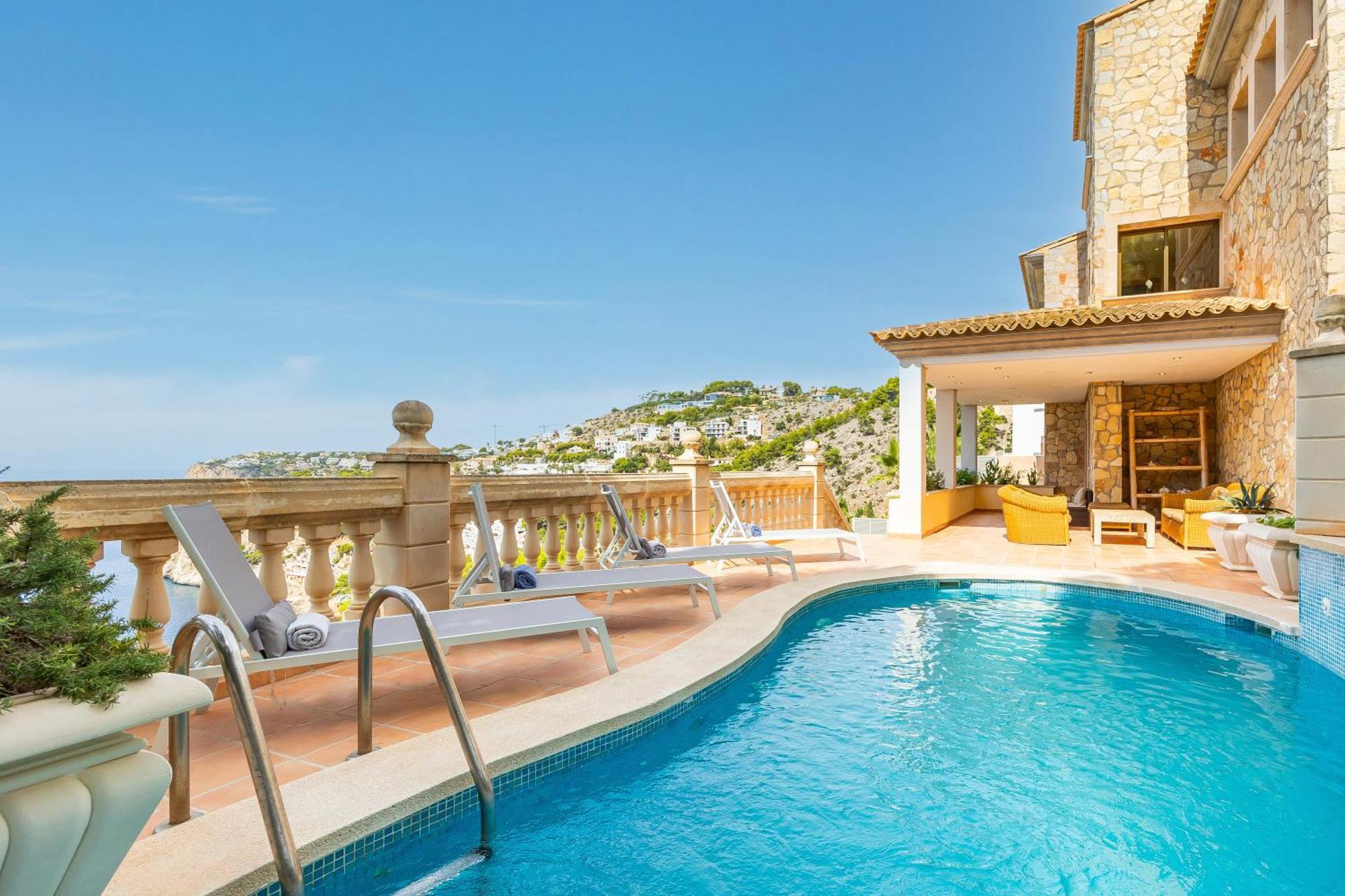 Villa Cala Llamp Andraitx Luaran gambar